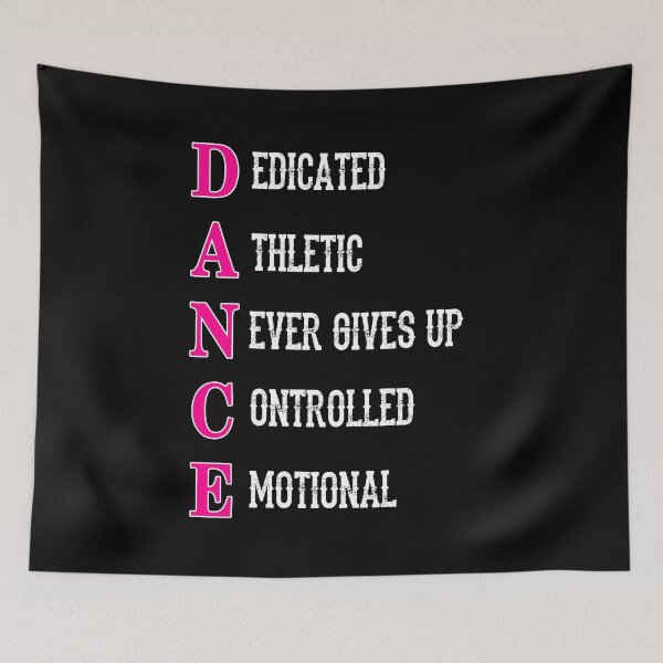 Item preview, DANCE Acronym designed and sold by Vroomie.