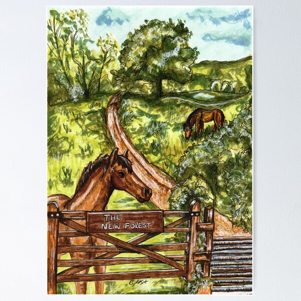 New Forest Poster