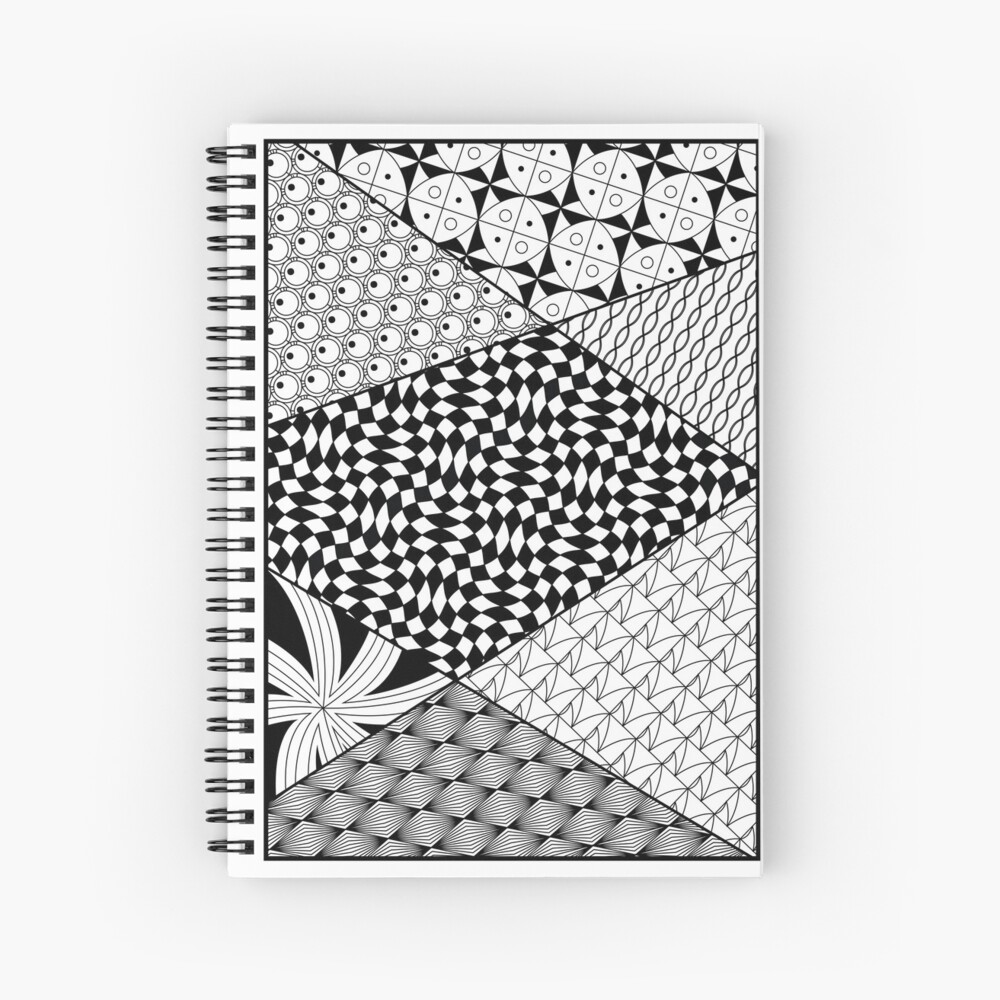 Zentangle, wall art, squares, pattern Greeting Card for Sale by  CrazyRabbits