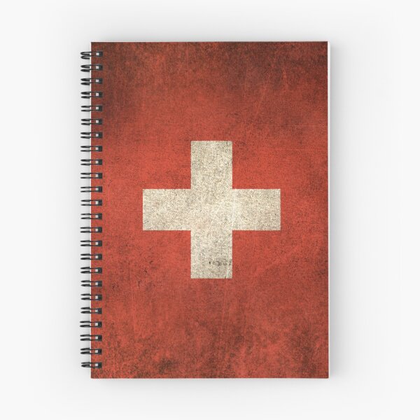 Artikelvorschau, Alte und abgenutzte Vintage Flagge der Schweiz entworfen und verkauft von JeffBartels.