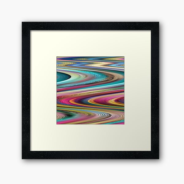 abstract Framed Art Print