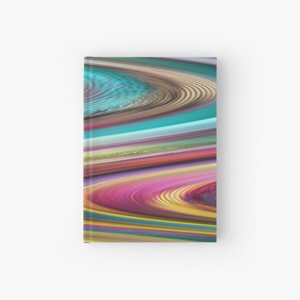 abstract Hardcover Journal