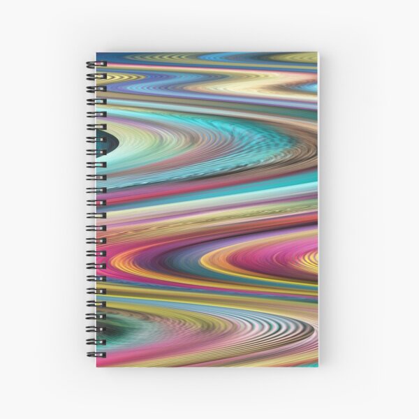 abstract Spiral Notebook
