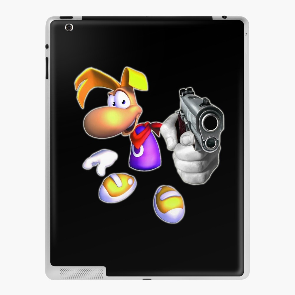 Rayman With A Gun Ipad Case Skin By Rekked Redbubble - roblox rayman