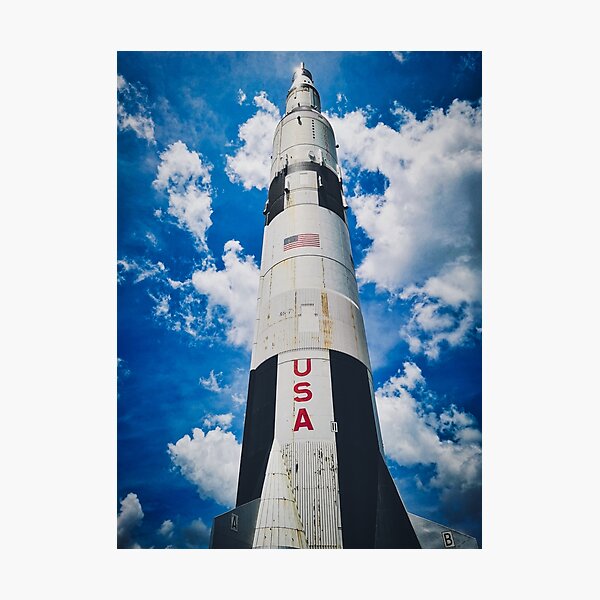 Apollo Saturn V  Photographic Print