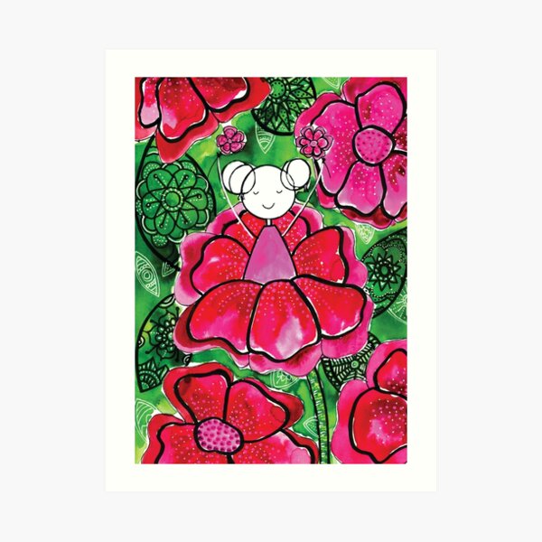 Dare to BLOOM Art Print