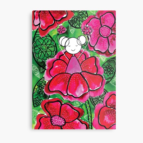Dare to BLOOM Metal Print