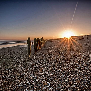 Artwork thumbnail, Old Defences Rye Bay by Dave Godden