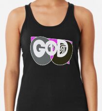 Gott 1. Pink Racerback Tank Top
