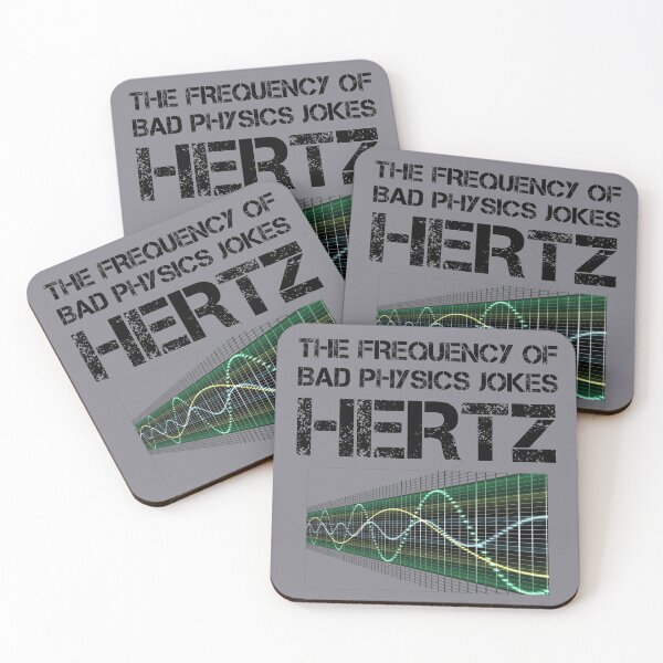 Item preview, Funny Hertz Frequency T-Shirt Physics Teacher Science Gift  designed and sold by Creekman Designs.