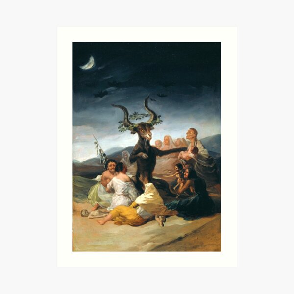 Satan Great Sabbath Art Print