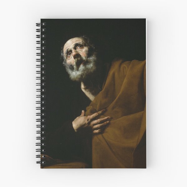 Item preview, Penitent Saint Peter designed and sold by Vintage Designs +.