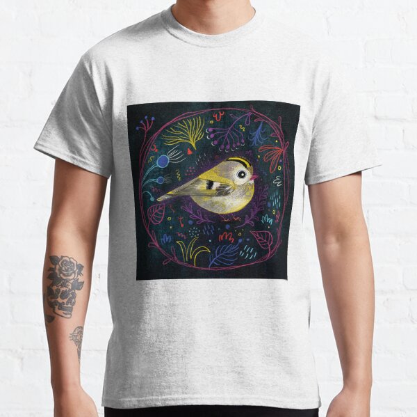 Fehérlólánya - Glowing Birds / Goldcrest Classic T-Shirt