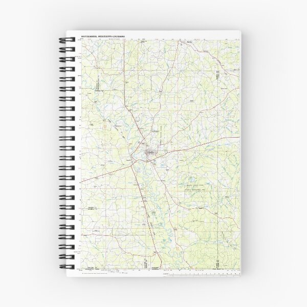 Item preview, USGS TOPO Map Mississippi MS Hattiesburg 337217 1984 100000 designed and sold by WetdryvacRBO2.