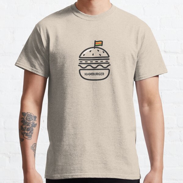 Actual Hamburger from Hamburger Classic T-Shirt