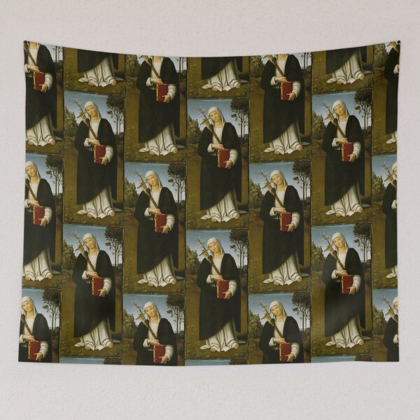 Item preview, Saint Catherine of Siena designed and sold by Vintage Designs +.