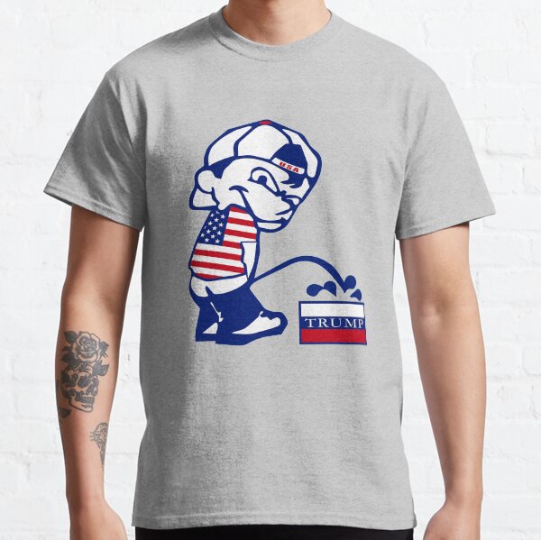 USA Piss on Russian Trump Classic T-Shirt