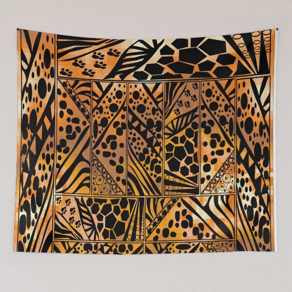 Item preview, Safari batik design No11 designed and sold by Fozzyartsales.