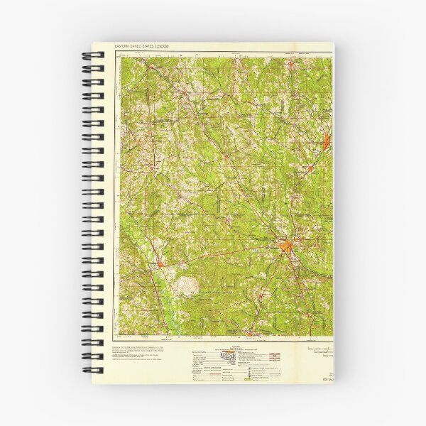 Item preview, USGS TOPO Map Mississippi MS Hattiesburg 337258 1958 250000 designed and sold by WetdryvacRBO2.