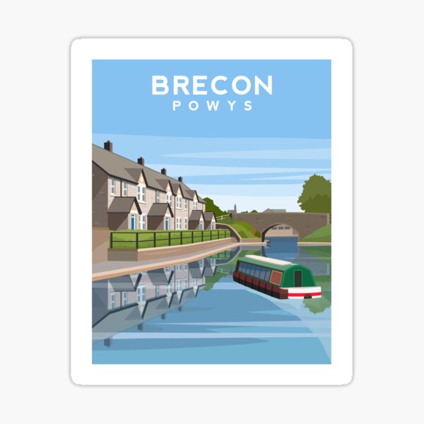 Item preview, Brecon, Powys - Mid Wales designed and sold by typelab.