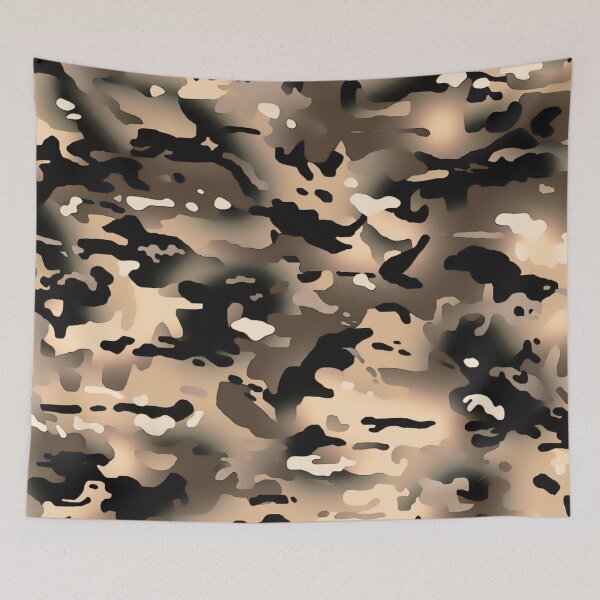 Item preview, Camouflage: Black & Brown designed and sold by Jared Davies.