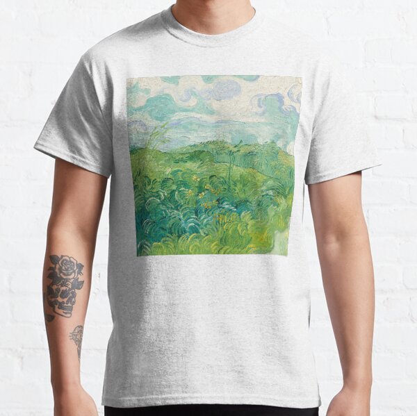 Green Wheat Fields, Auvers Classic T-Shirt