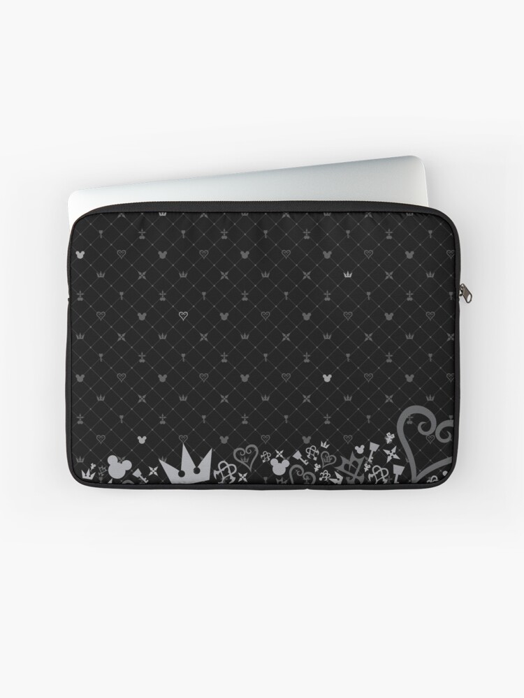 Thumbnail 1 of 2, Laptop Sleeve, Kingdom Hearts Pattern2 designed and sold by Chatot.