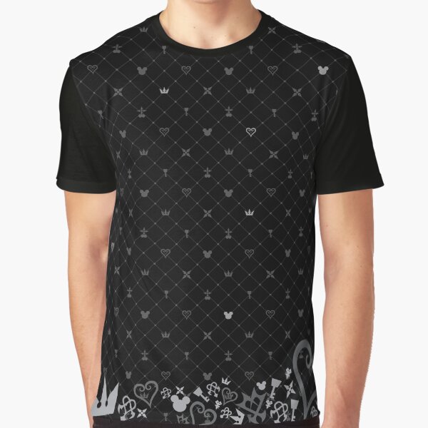Kingdom Hearts Pattern2 Grafik T-Shirt