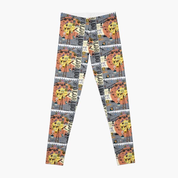 University Of Colorado Denver Leggings | Redbubble