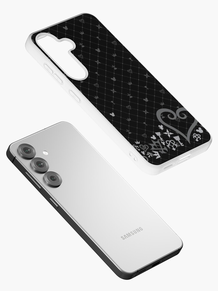 Thumbnail 2 of 4, Samsung Galaxy Phone Case, Kingdom Hearts Pattern2 designed and sold by Chatot.
