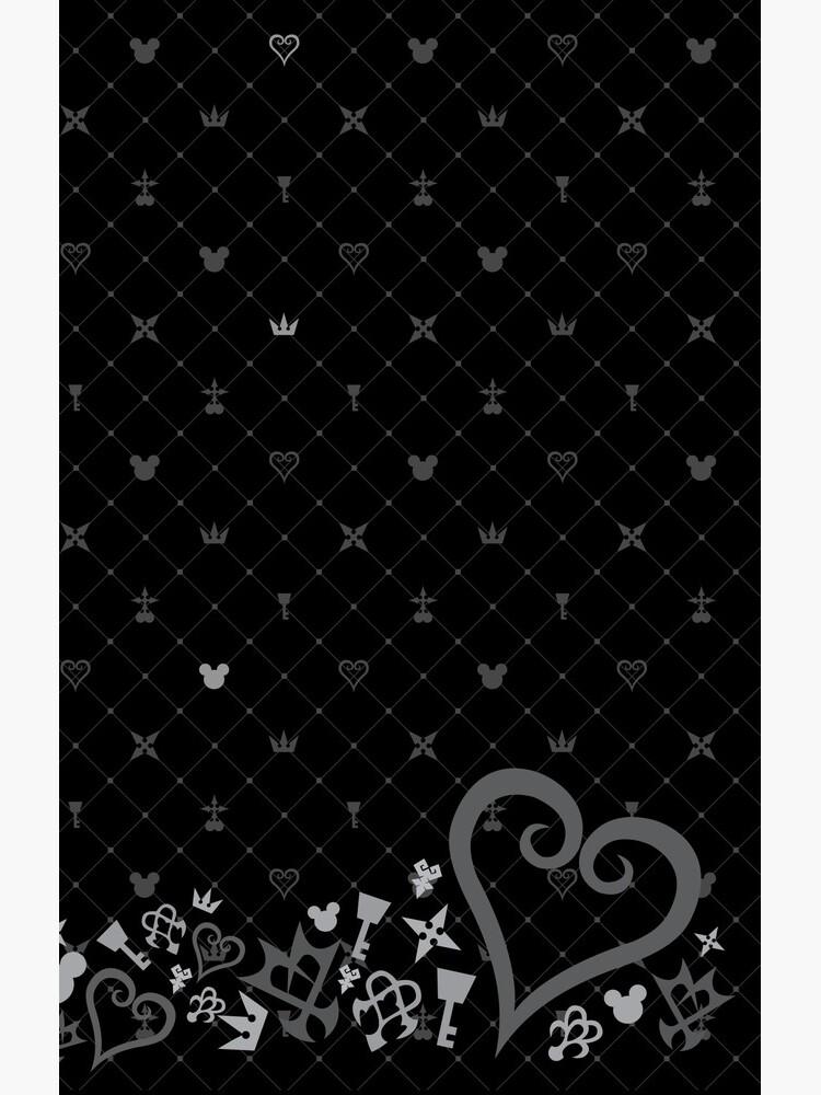Thumbnail 4 of 4, Samsung Galaxy Phone Case, Kingdom Hearts Pattern2 designed and sold by Chatot.