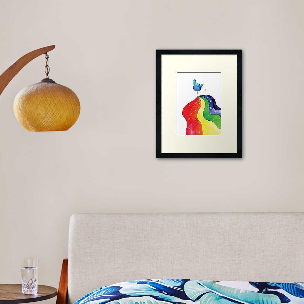 Chakra LOVE Framed Art Print