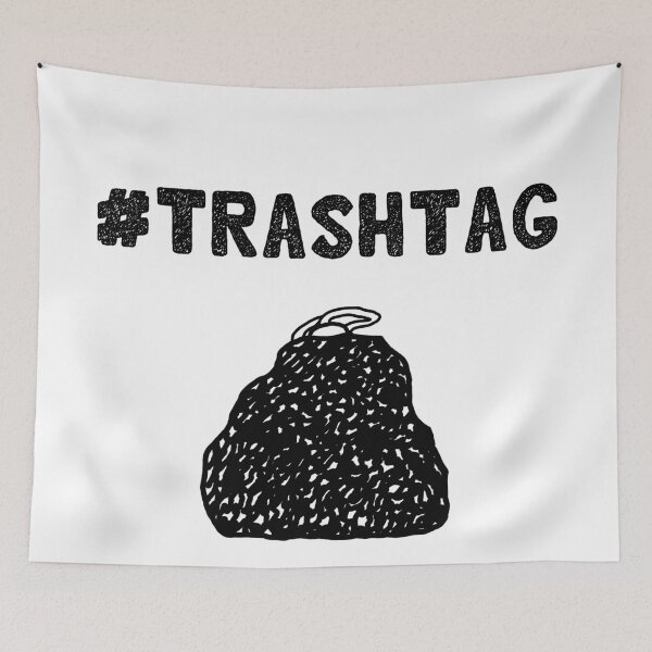 Item preview, Trashtag hand drawn design designed and sold by kritwanblue.