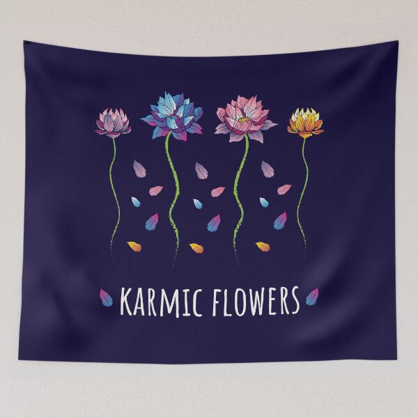 Item preview, Karmic flowers lotus set designed and sold by Anna Zakharova.