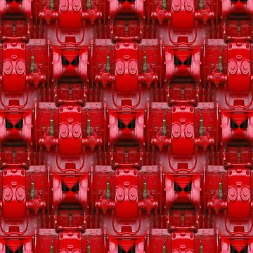 Artwork thumbnail, Machine Made Machine (pattern) by Yampimon