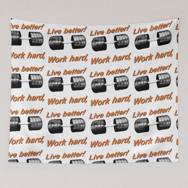 Item preview, Work hard, live better designed and sold by Fender0815.
