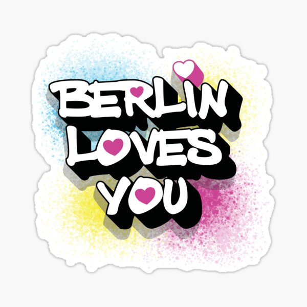 Berlin loves you Sticker