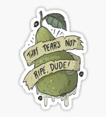 RIPE PEAR Sticker