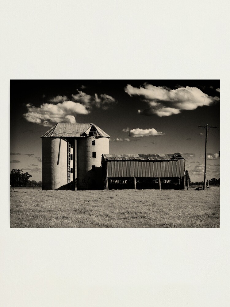 Alternate view of Silos at Shoalhaven 2 Photographic Print