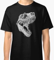 T-Rex Schädel Classic T-Shirt