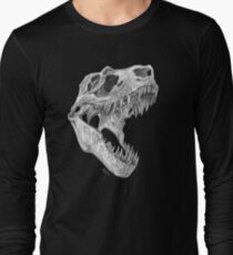 T-rex skull Long Sleeve T-Shirt