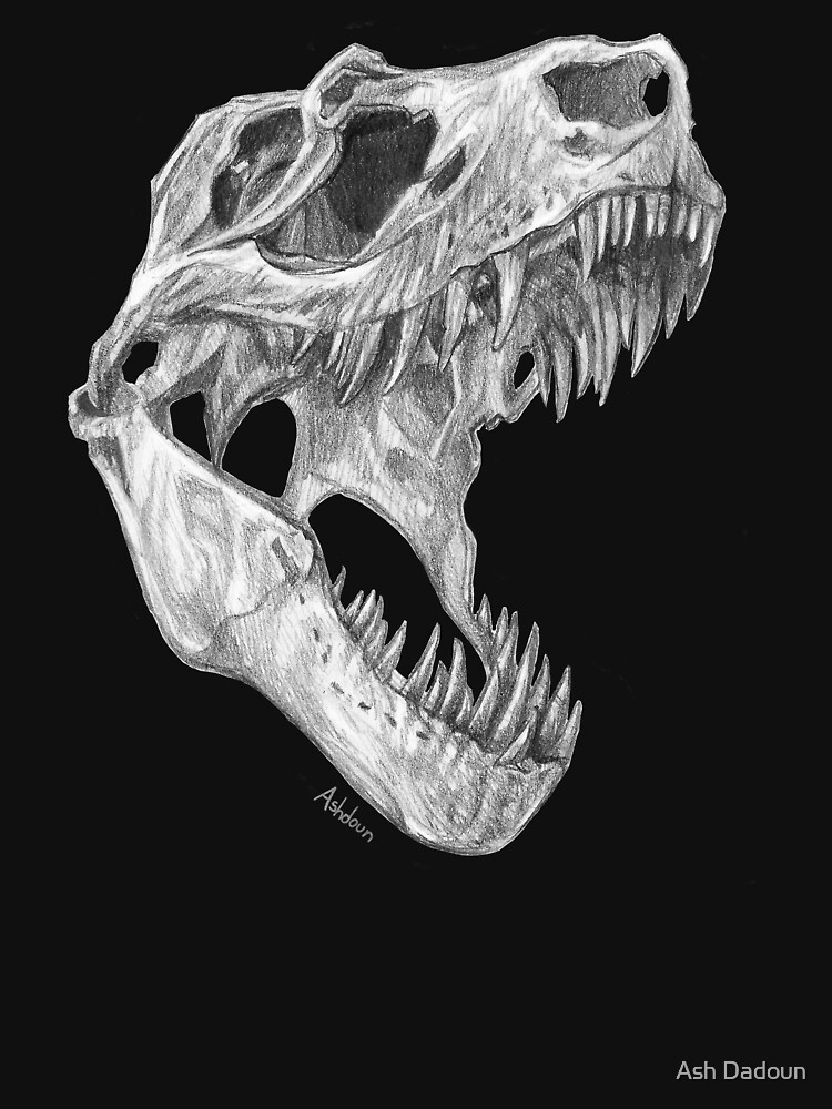 T-rex skull by e-pona