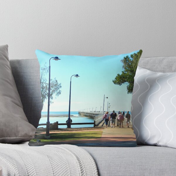 Item preview, Urangan Jetty  Hervey Bay Australia designed and sold by sandysartstudio.