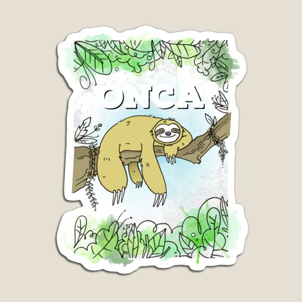 HAPPY SLOTH Magnet