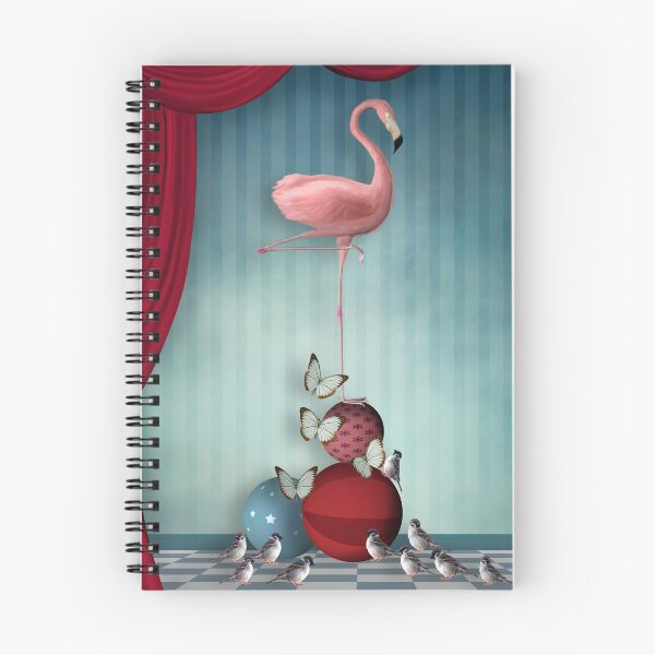 Item preview, Flamingo, birds and butterflies designed and sold by Ellerslie.