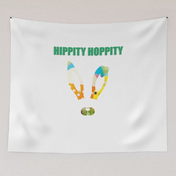 Item preview, Hippity Hoppity Rabbit designed and sold by Think Ink Print.