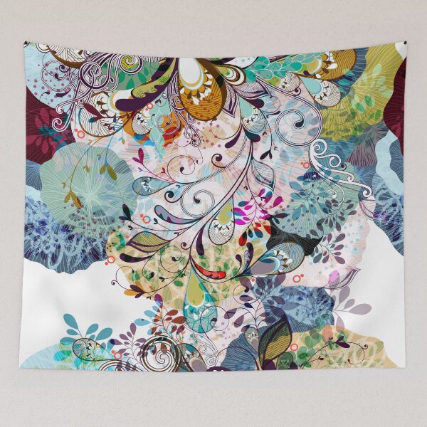 Item preview, Artistic Colorful Floral designed and sold by Mommylife.