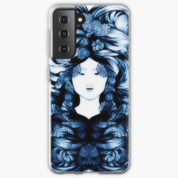 Asian Girls-Soon Cho- Sapphire Samsung Galaxy Soft Case