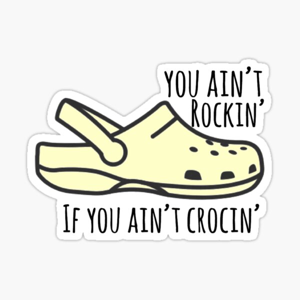 Croc Stickers | Redbubble