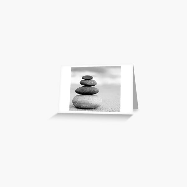 Zen Grußkarte